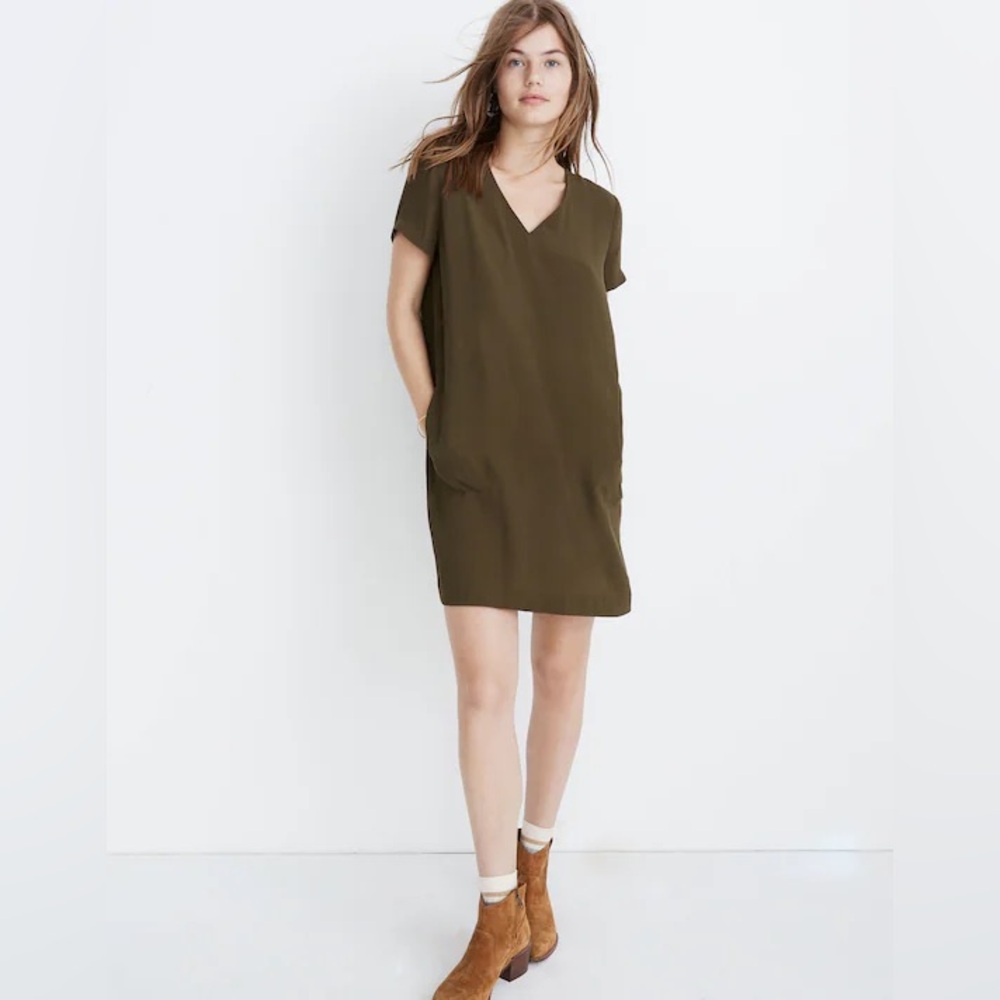 MADEWELL | Button-Back Easy Dress